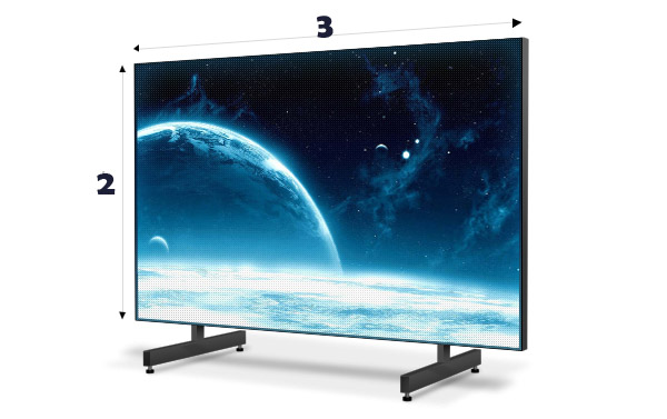 Аренда экрана 3x2 в Минске