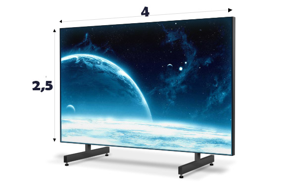 Большой экран 4x2.5 Минск